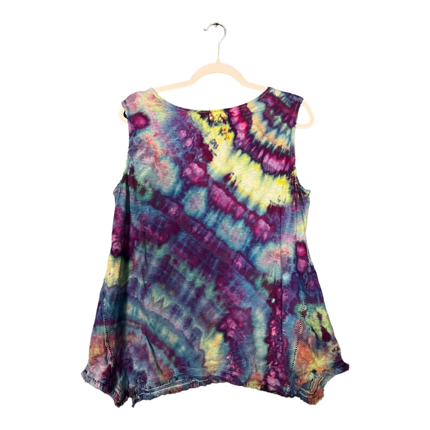 Upcycled Dye Style & Co Tank Top Size Large