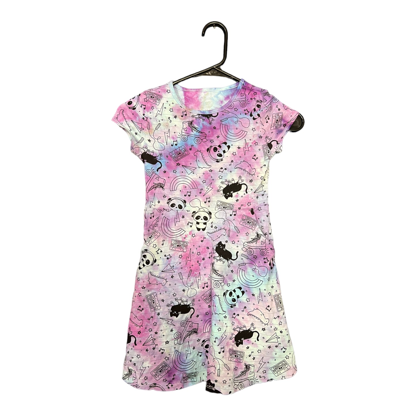 Girls Doodle Dress Size Small (6-6x)