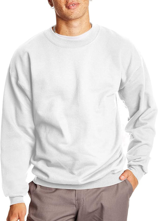 Custom Dyed Hanes 90/10 Ultimate Crew Neck Sweatshirt Unisex Sizing