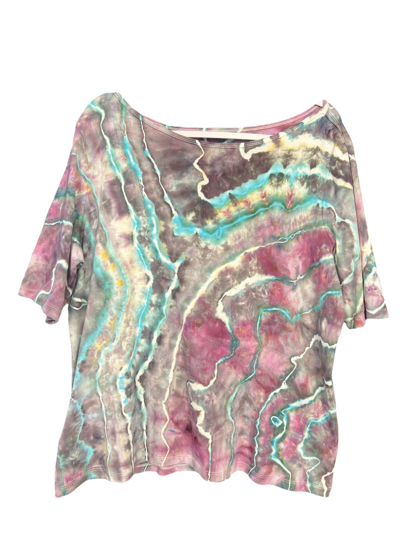 Upcycled Dye Women's St.John's Bay Shirt XXL