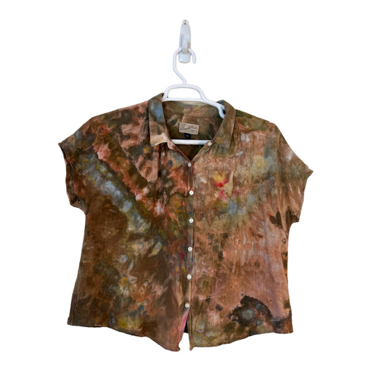 Upcycled Dye Universal Threads Women’s Button Up XXL