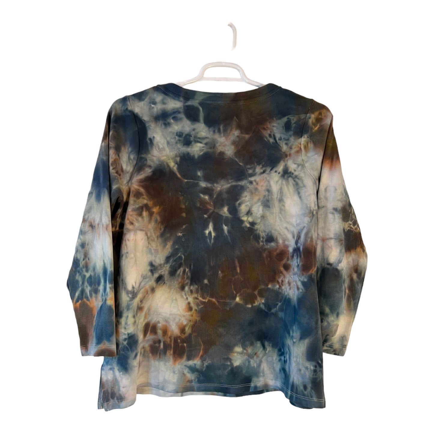 Upcycled Dye Women’s Isaac Mizrahi Long Sleeve Shirt